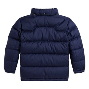 Ralph Lauren - Geri Dönüştürülmüş Elyaf Logolu Dolgulu Mont | Lacivert