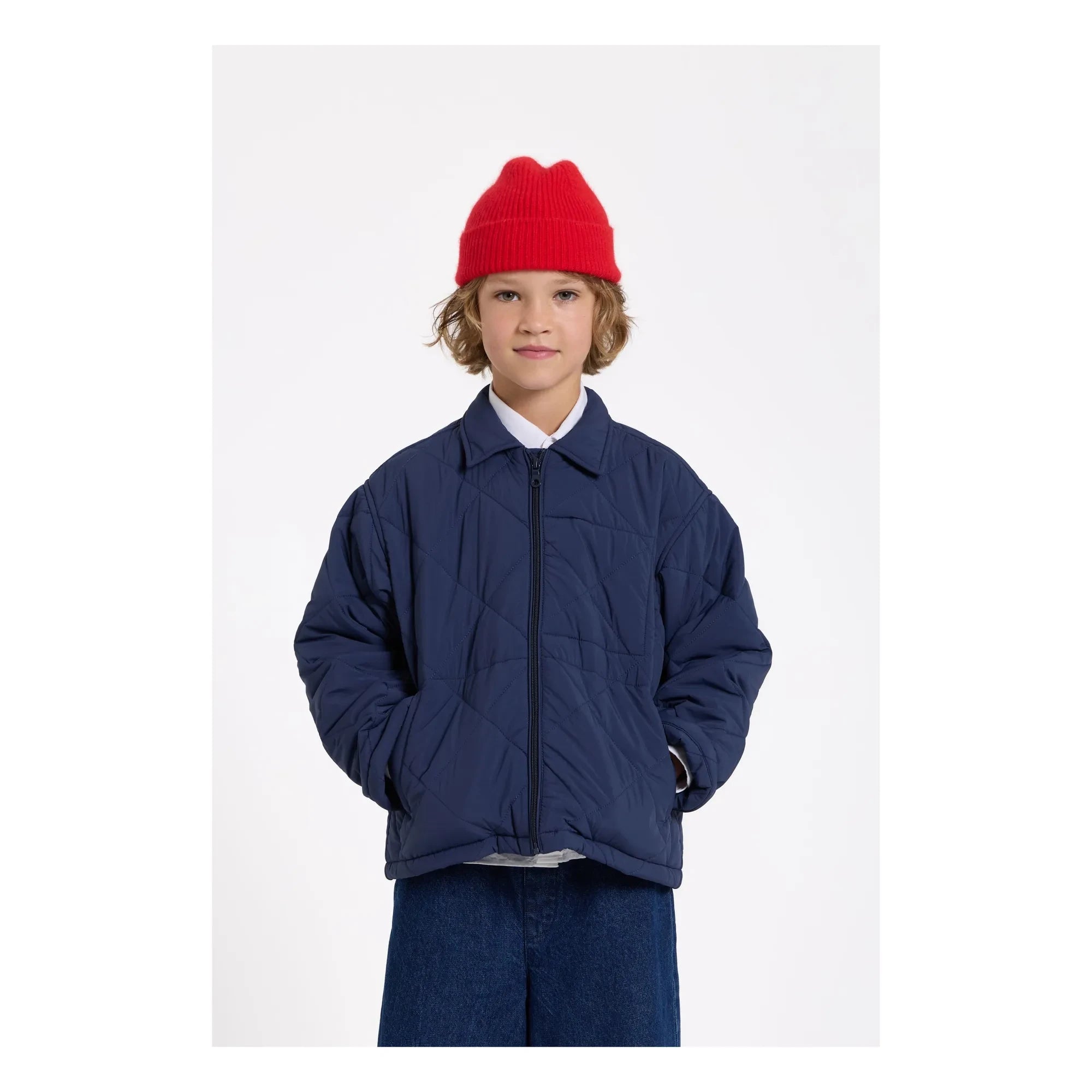 Smallable Kid - Sonny Kapitone Ceket | Lacivert