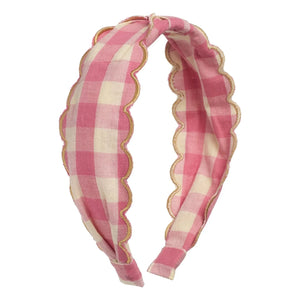 Rockahula Kids - Festoon Vichy Saç Bandı | Pembe