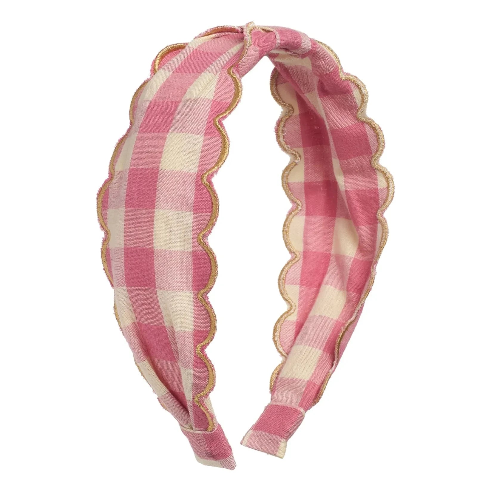 Rockahula Kids - Festoon Vichy Saç Bandı | Pembe