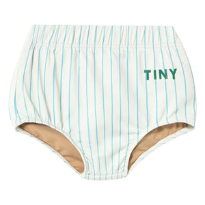 Tinycottons - Çizgili Banyo Şortu | Açık Mavi
