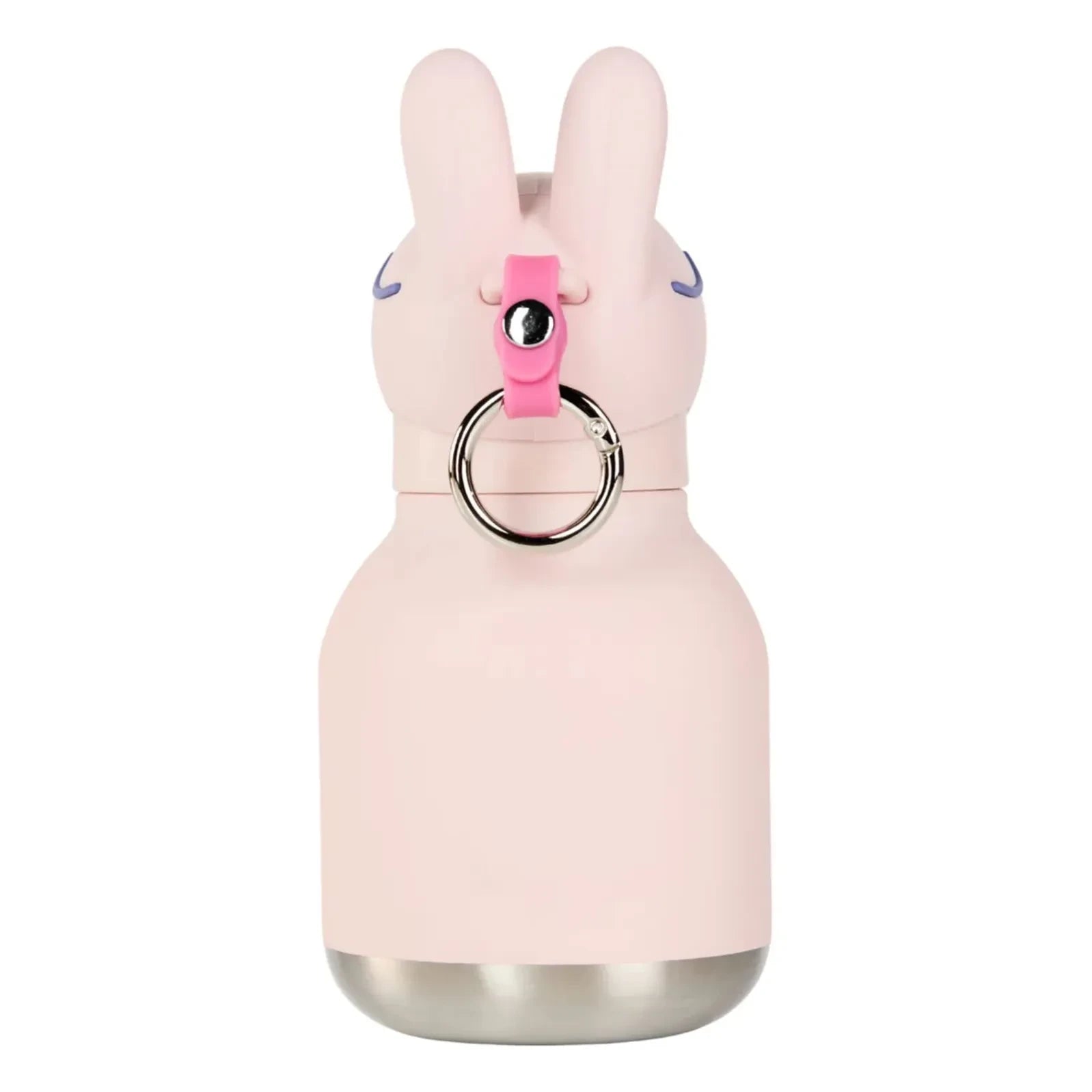 Asobu - Mini paslanmaz çelik su şişesi Rabbit | Soluk Pembe