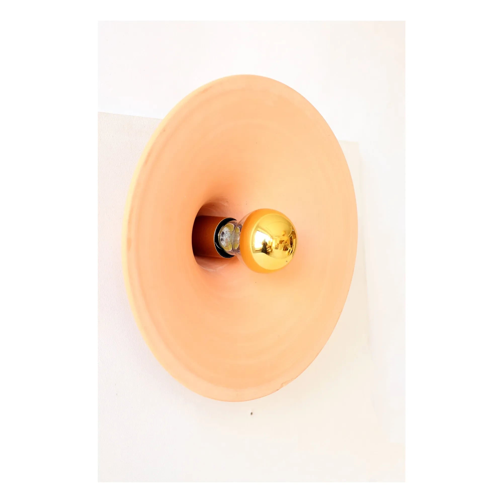 Masamé - Gigaro ham seramik duvar lambası | Terracotta