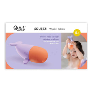 Quut - Squeezi Whale banyo oyuncağı | Lila