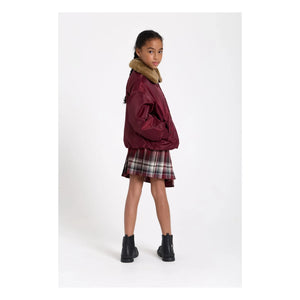 Finger in the nose - Aria Bomber Ceket | Aubergine