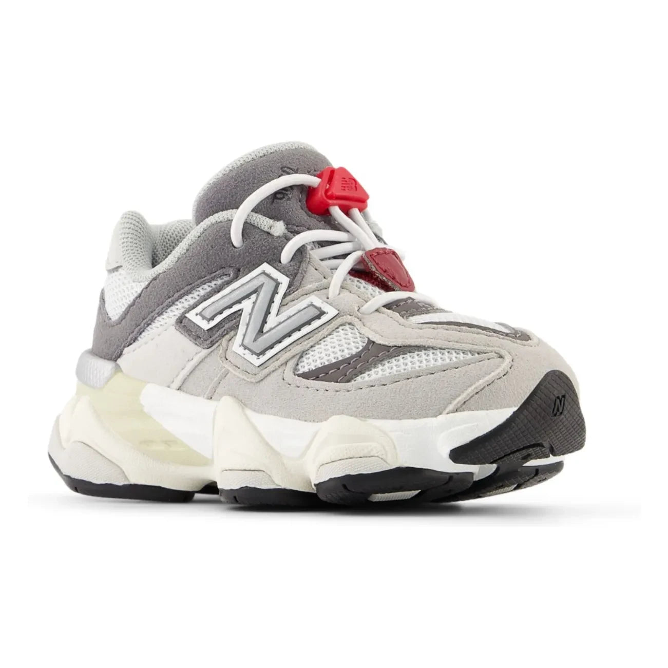 New Balance - Lastikli Dantelli Spor Ayakkabılar 9060 | Gri