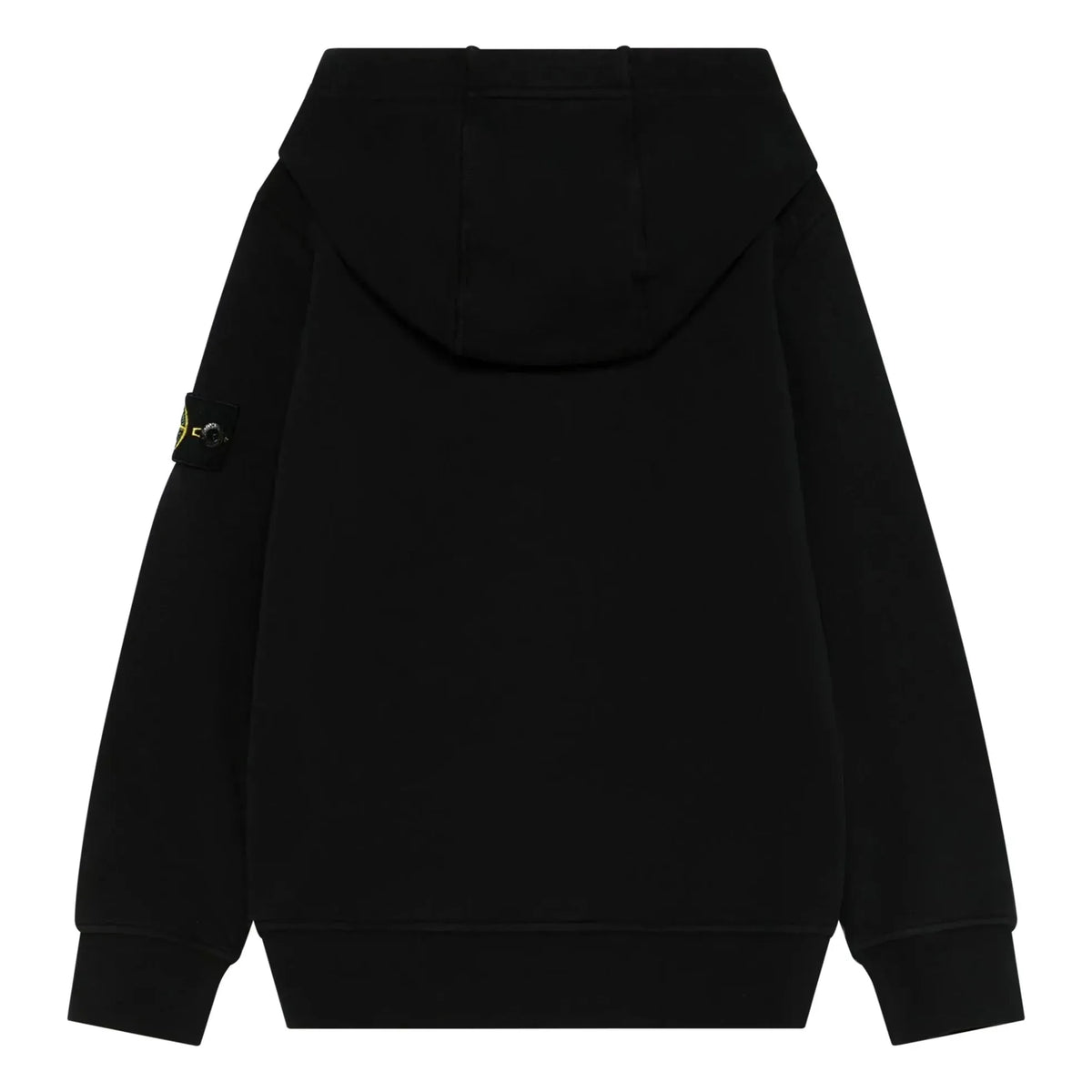 Stone Island - Logo Kapüşonlu Sweatshirt | Siyah