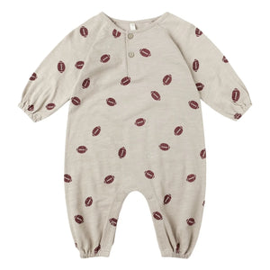 Rylee + Cru - Henley Futbol Pijaması | Taş