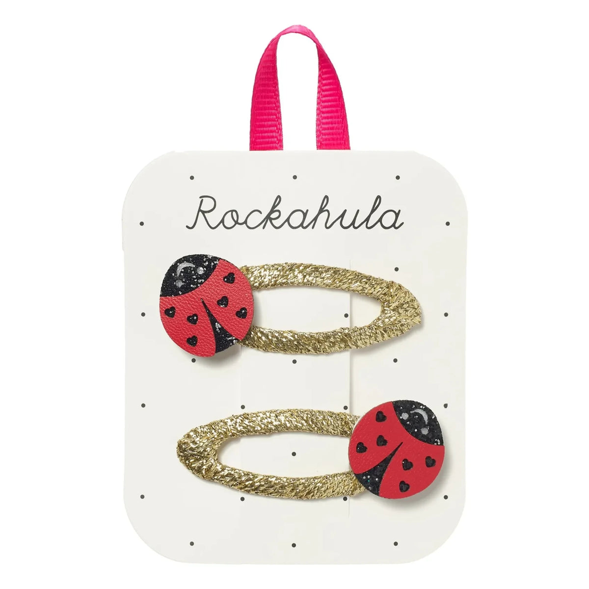 Rockahula Kids - 2’li Böcek Klips Seti | Kırmızı