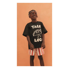 Fabula - Taco Loco Tişört | Siyah