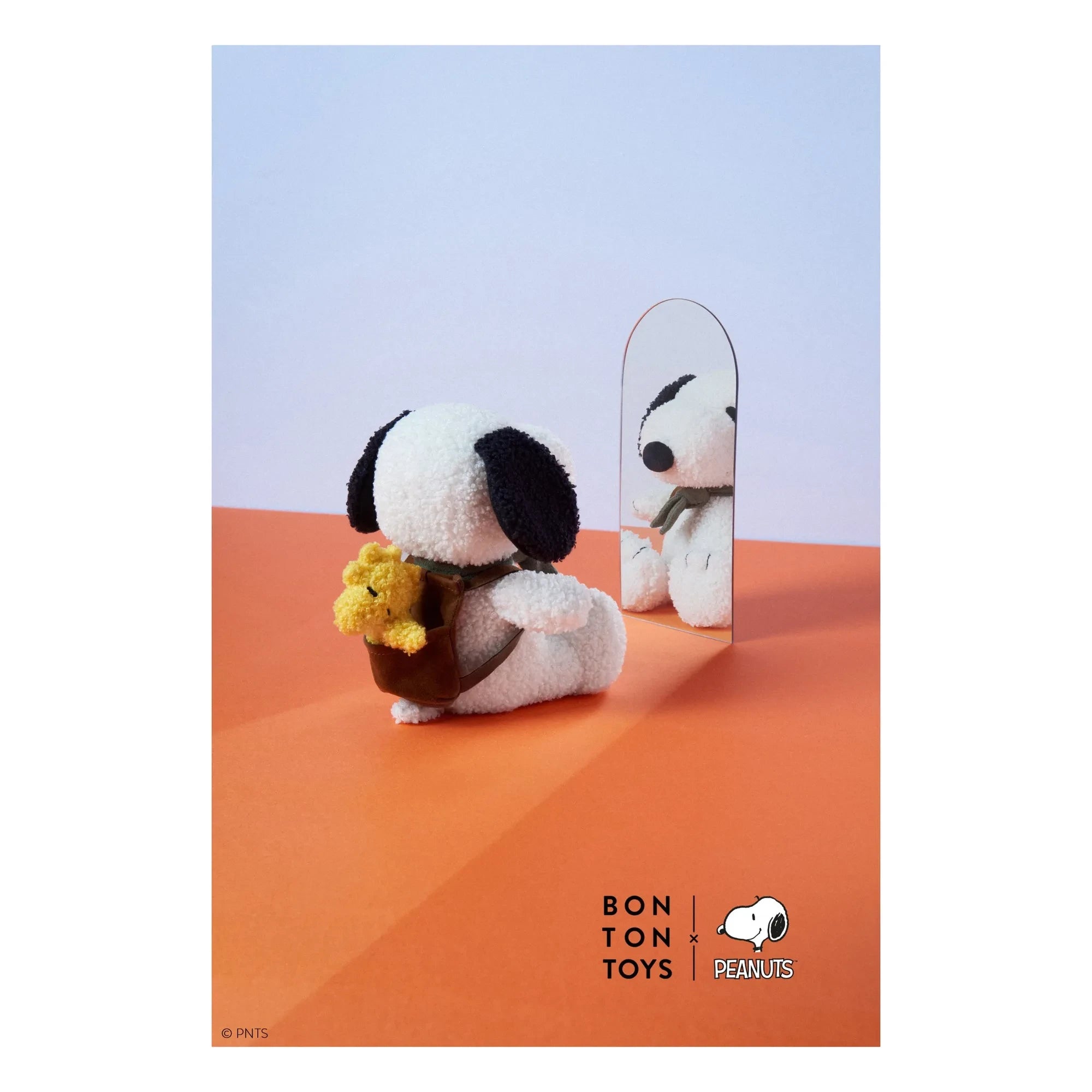 Bon Ton Toys - SNOOPY - Çantada Woodstock ile Snoopy peluş oyuncak