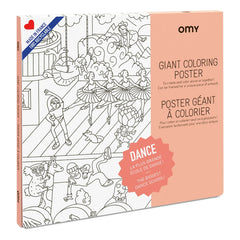 Omy - Dance Giant Poster | Beyaz