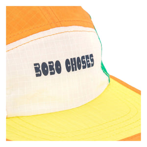 Bobo Choses - Renk bloklu şapka | Turuncu
