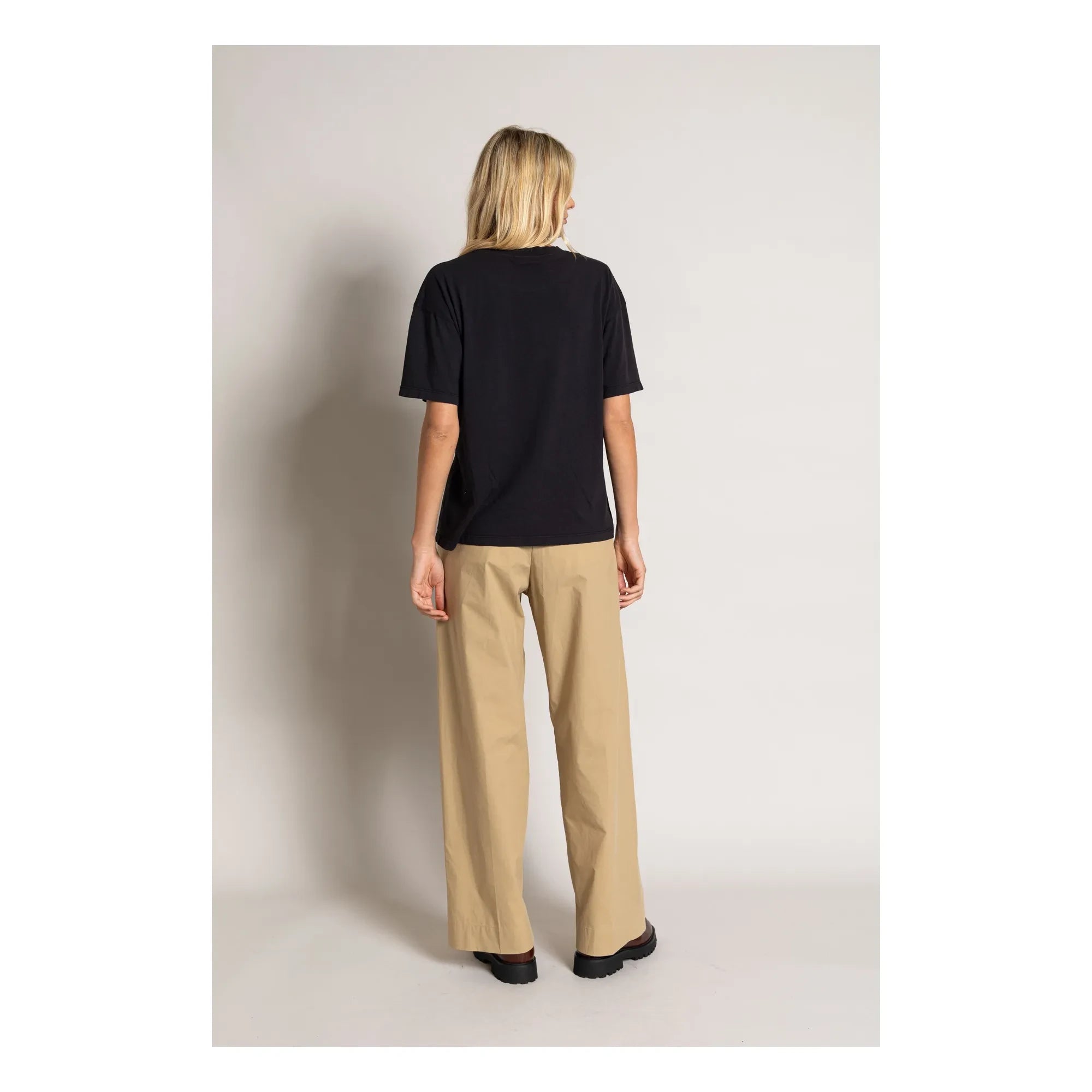 Smallable Woman - Hana organik pamuk T-shirt | Siyah