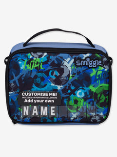 Smiggle - Aspire Dikdörtge İsimlikli Beslenme Çantası