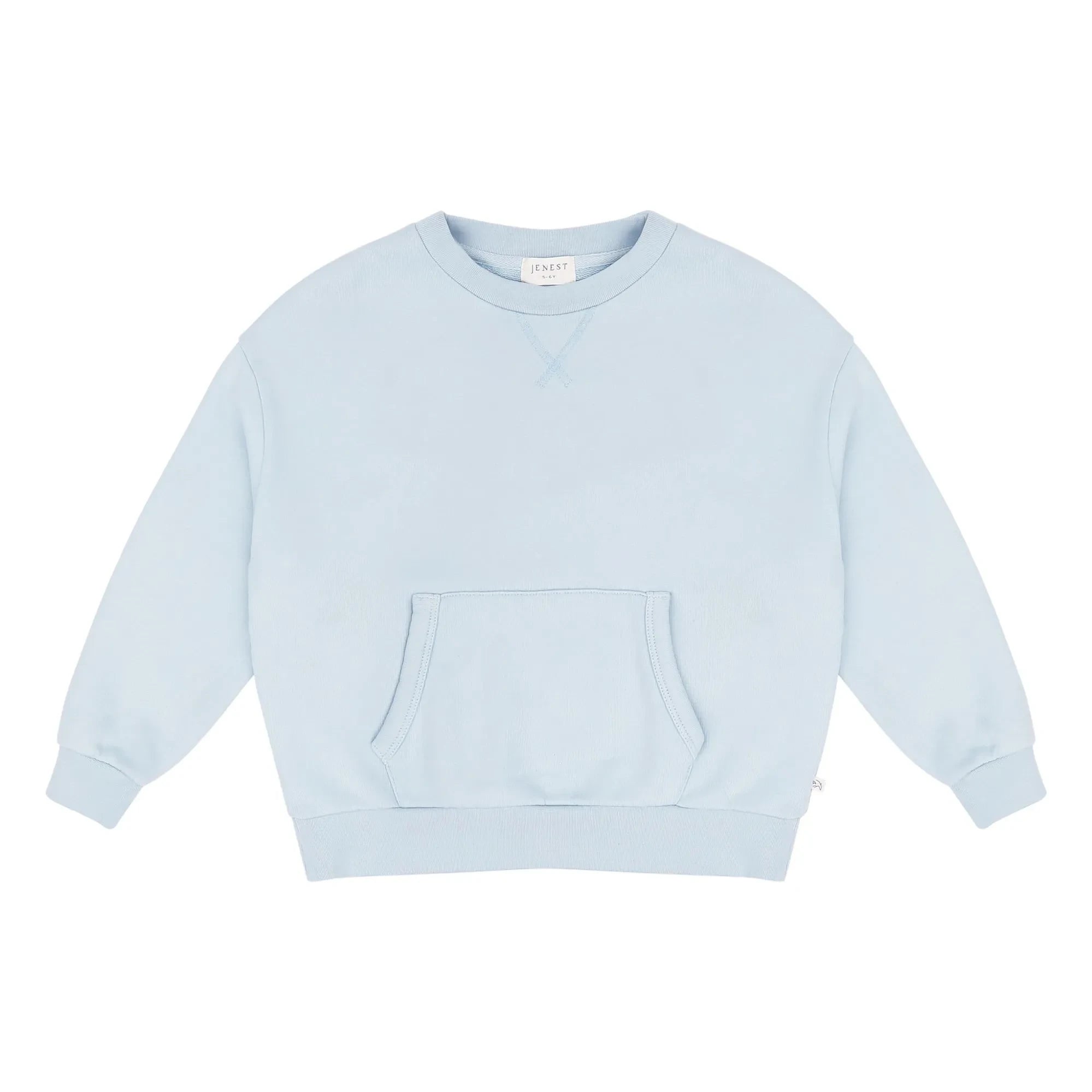 Jenest - Bo On My Way organik pamuklu sweatshirt | Açık mavi