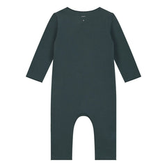 Gray Label - Organik pamuklu pijama | Gri mavi