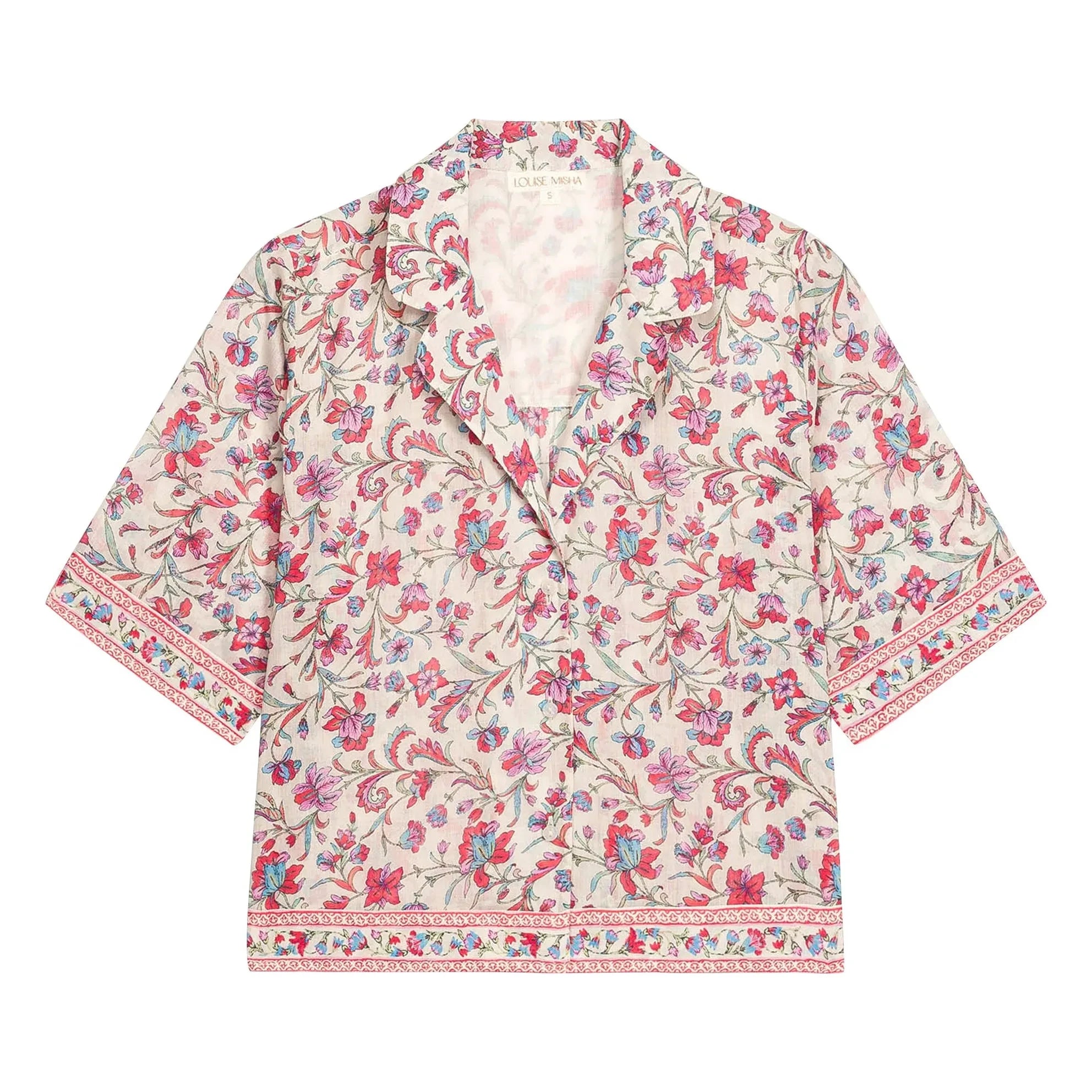 Louise Misha - Louka organik pamuk pijama | Pembe