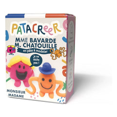 Patacréer - Modelleme kili Mme Bavarde ve Mr Chatouille