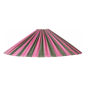 HKliving - Piliseli bambu abajur şapkası | Pembe