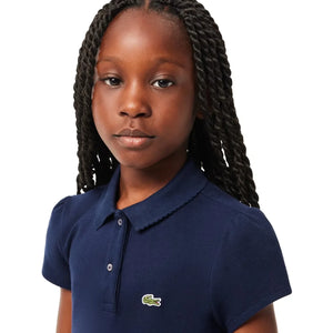 Lacoste - Organik Pamuk Logo Polo Yaka Tişört | Lacivert