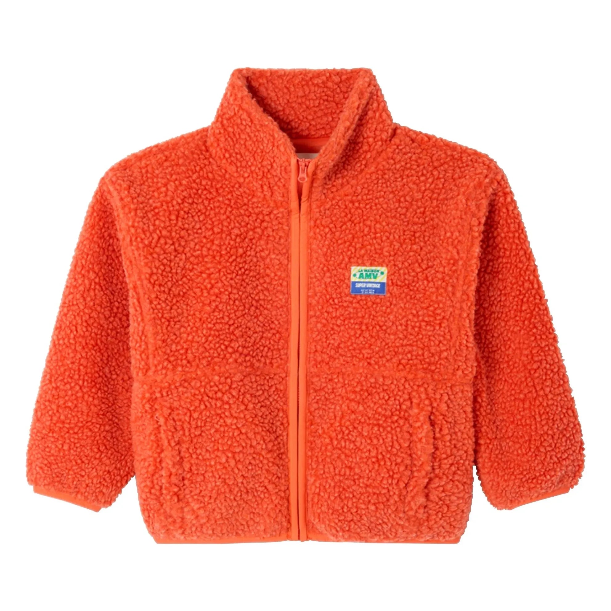 American Vintage - Hoktown Geri Dönüştürülmüş Elyaf Sherpa Ceket | Turuncu