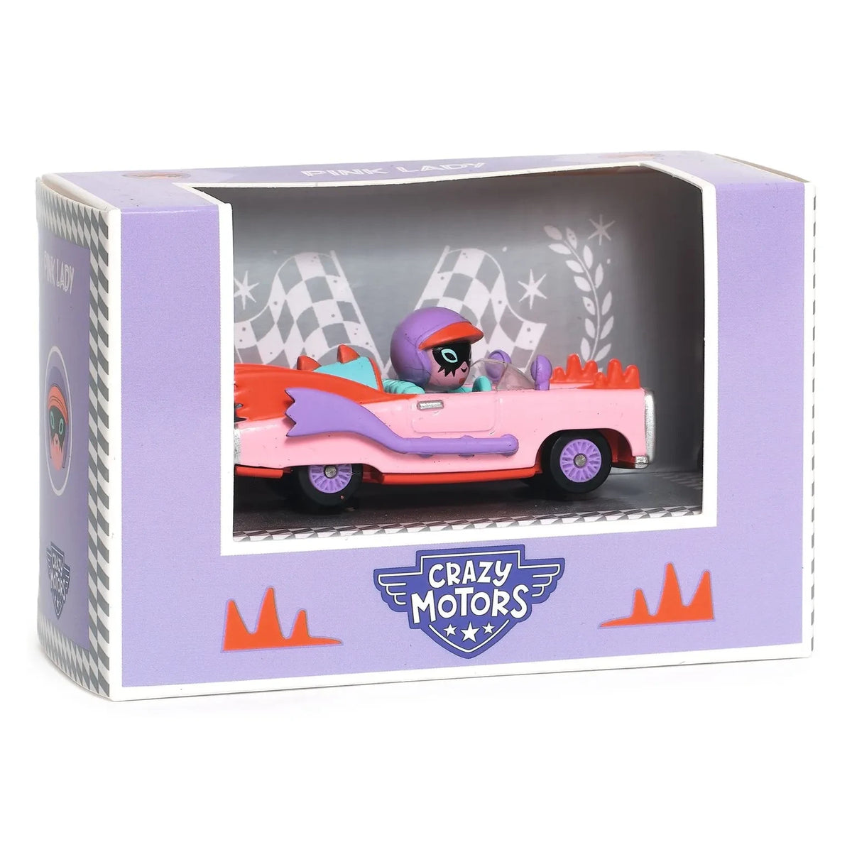 Djeco - Crazy Motors - Pembe Lady Araba