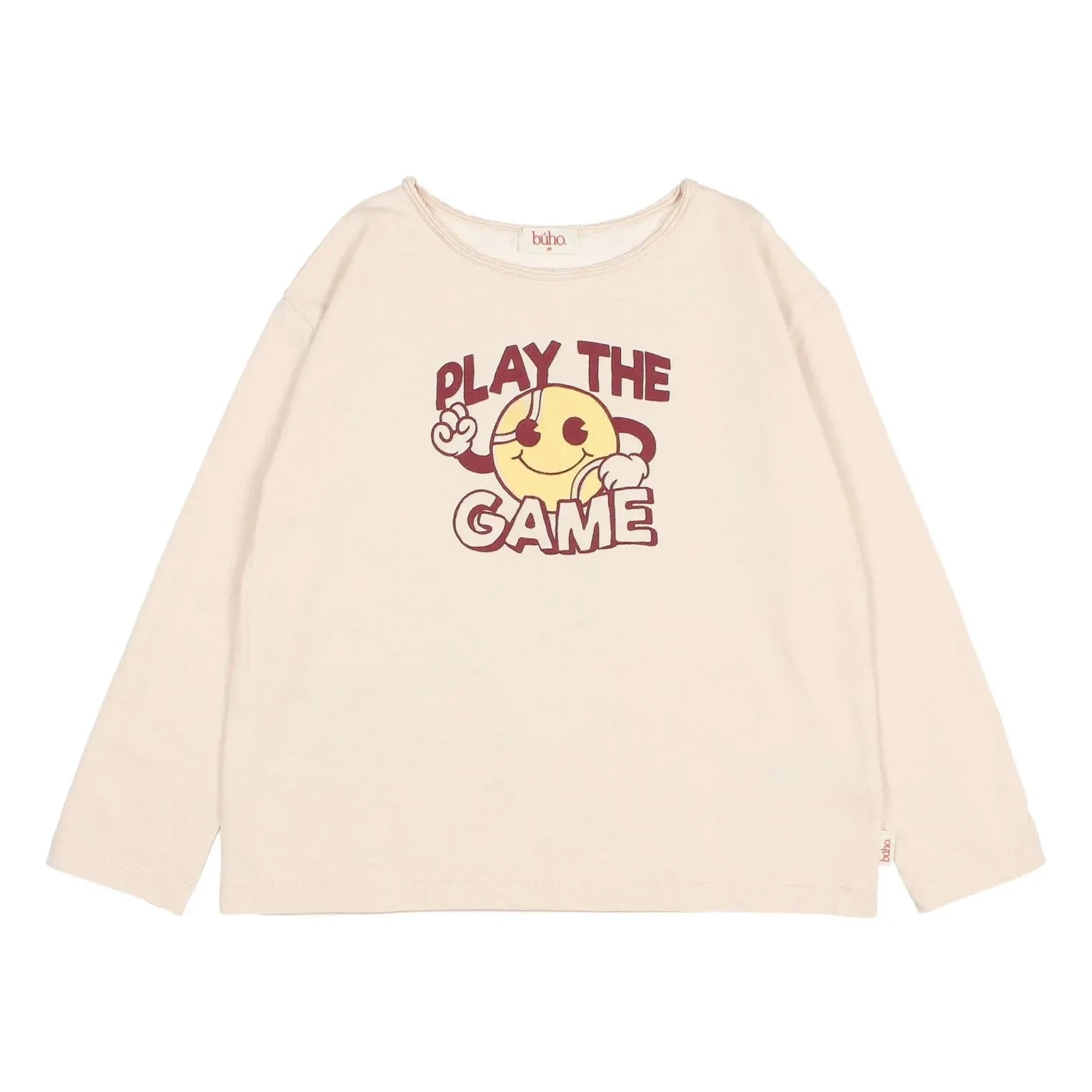 Búho - Play The Game Tişört Organik pamuk | Bej