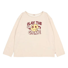 Búho - Play The Game Tişört Organik pamuk | Bej