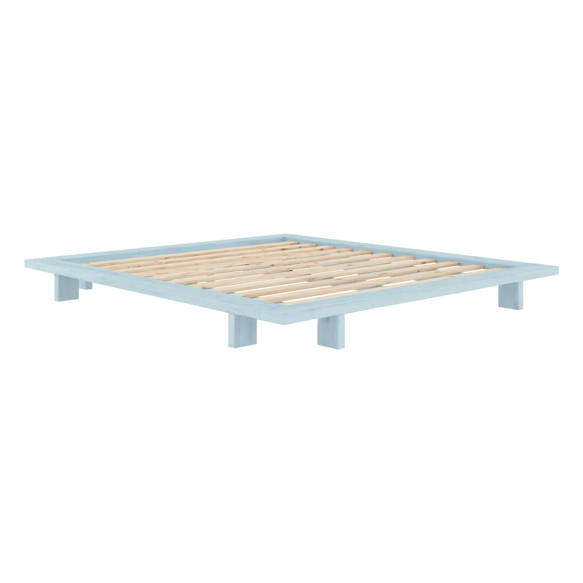 Karup Design - Japon ahşap yatak | Açık mavi