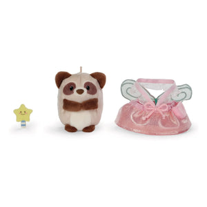 Nici - Rakuma Peri kılıklı Rakun peluş | Pembe