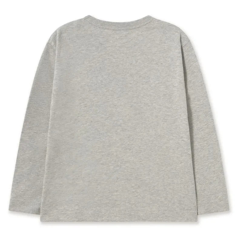 Tinycottons - Organik Pamuklu Köpek Tişörtü | Heather grey
