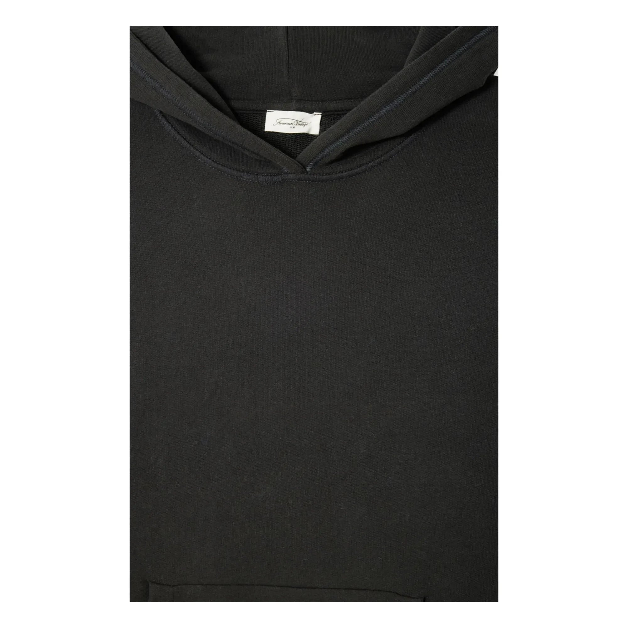 American Vintage - Atubay Kapüşonlu Sweatshirt | Siyah