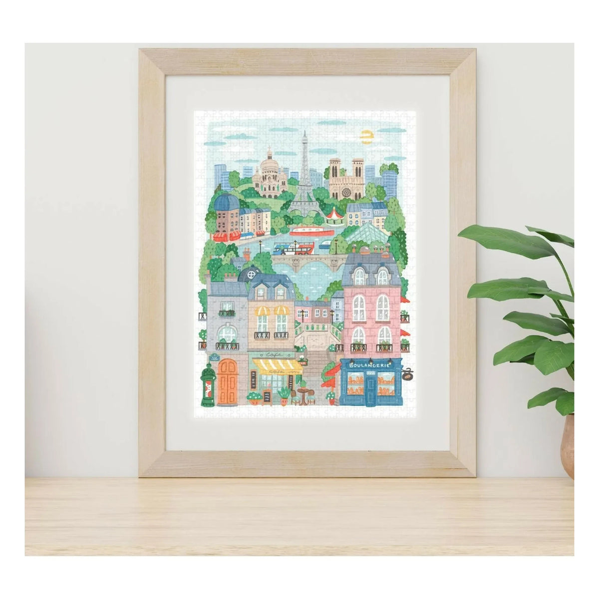 La Petite Épicerie - Puzzle Paris by Hoglet & co - 1000 Parça