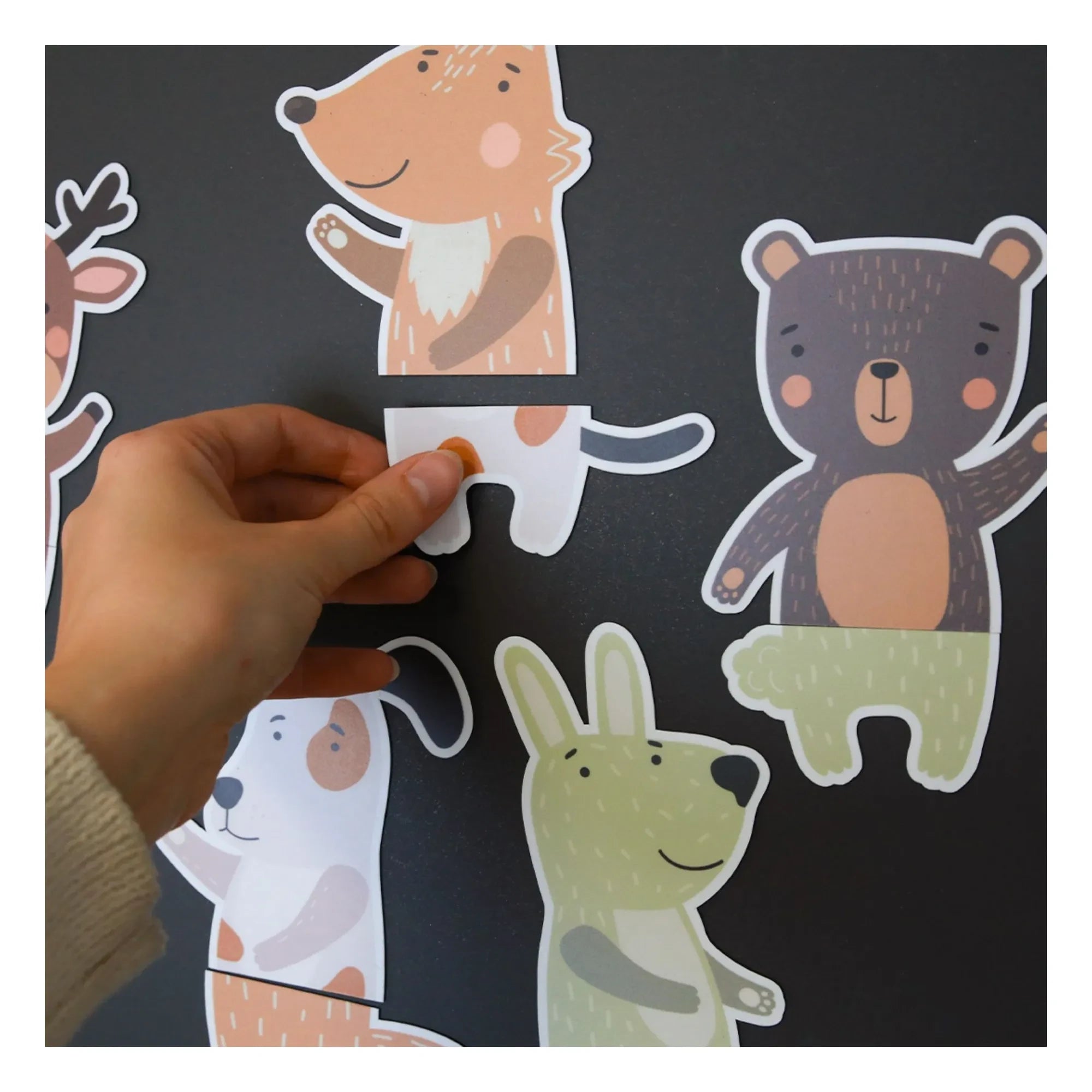 Ferflex - Compagnons des prés manyetik puzzle