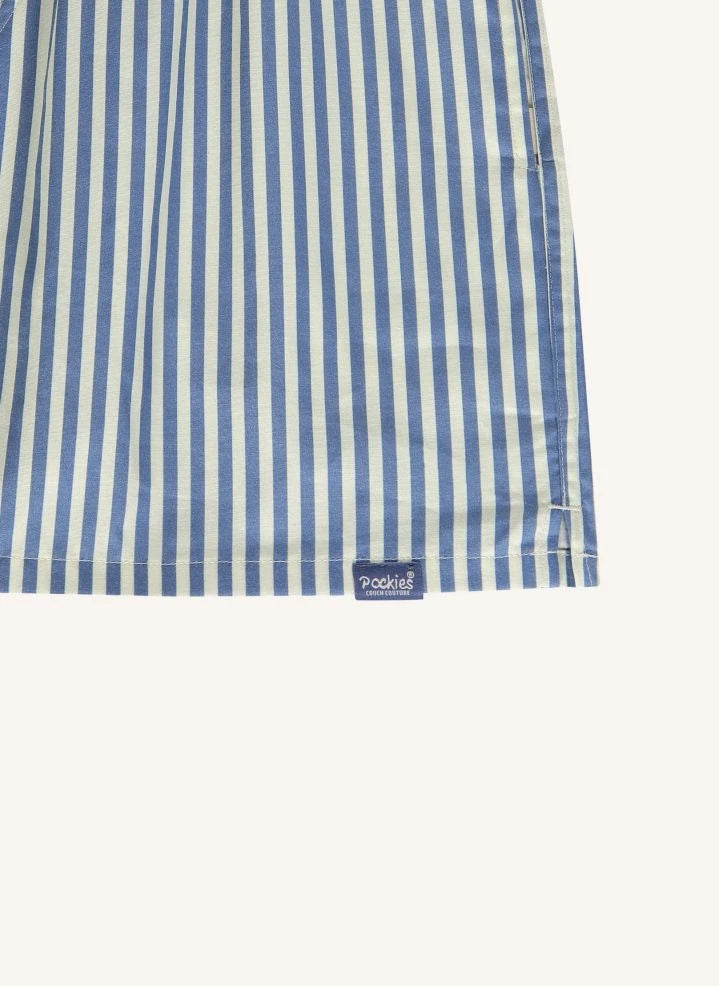 Pockies - Çizgili Boxer Şort | Mavi