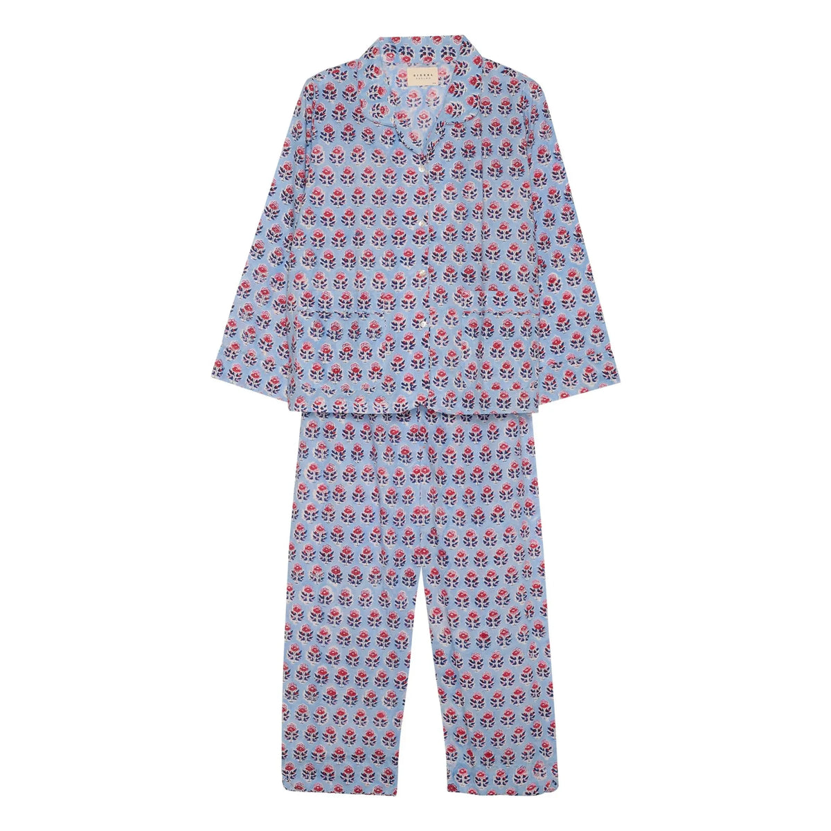 SISSEL EDELBO - Organik pamuklu pijama | Mavi