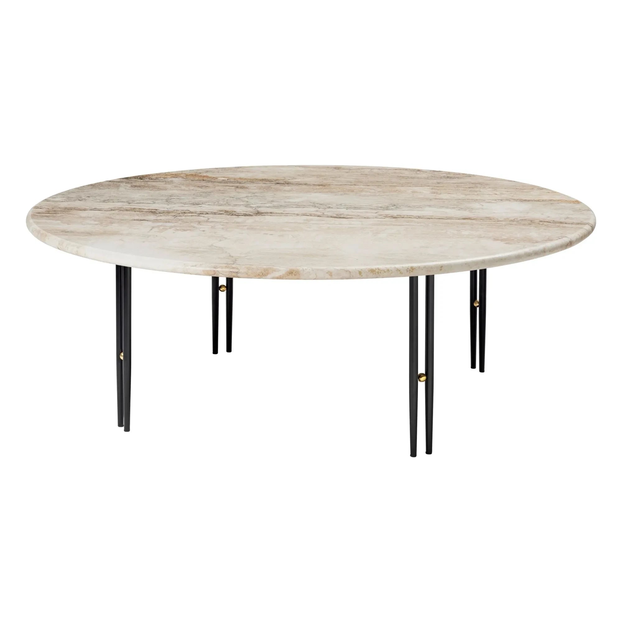 Gubi - IOI siyah tabanlı sehpa D100 cm, GamFratesi | Siyah