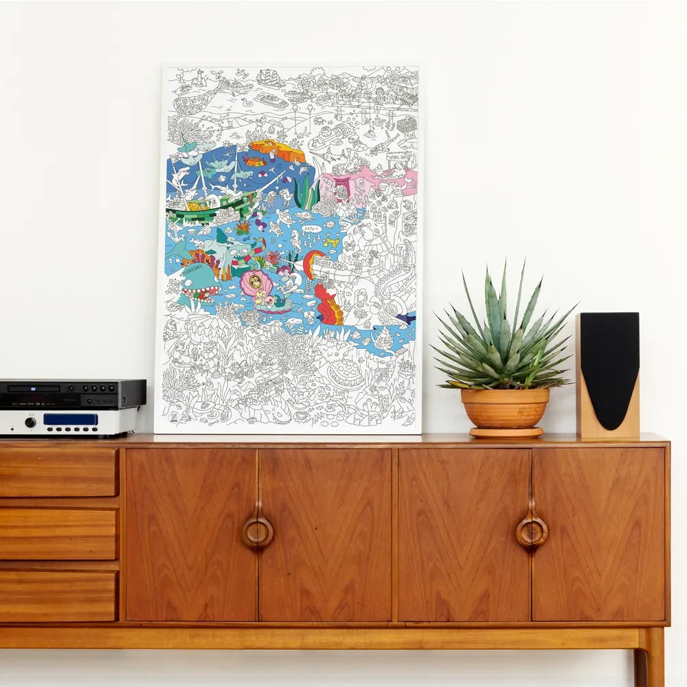Omy - Ocean Giant Boyama Posteri