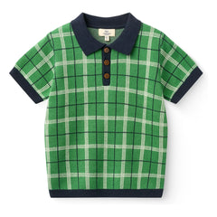 Copenhagen Colors - Organik pamuklu triko polo gömlek | Meadow Green