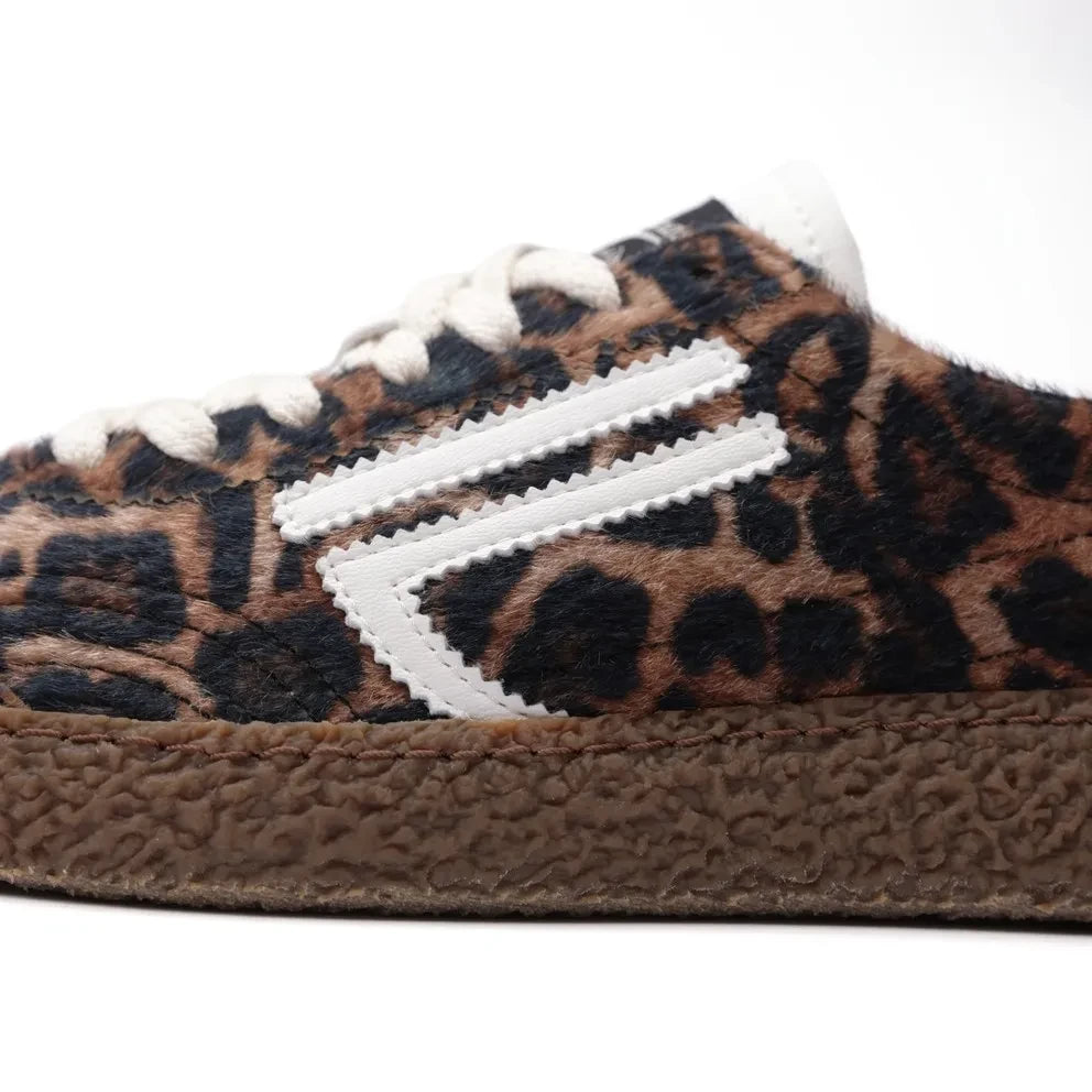 PURAAI - Leo Leopard Spor Ayakkabı | Siyah