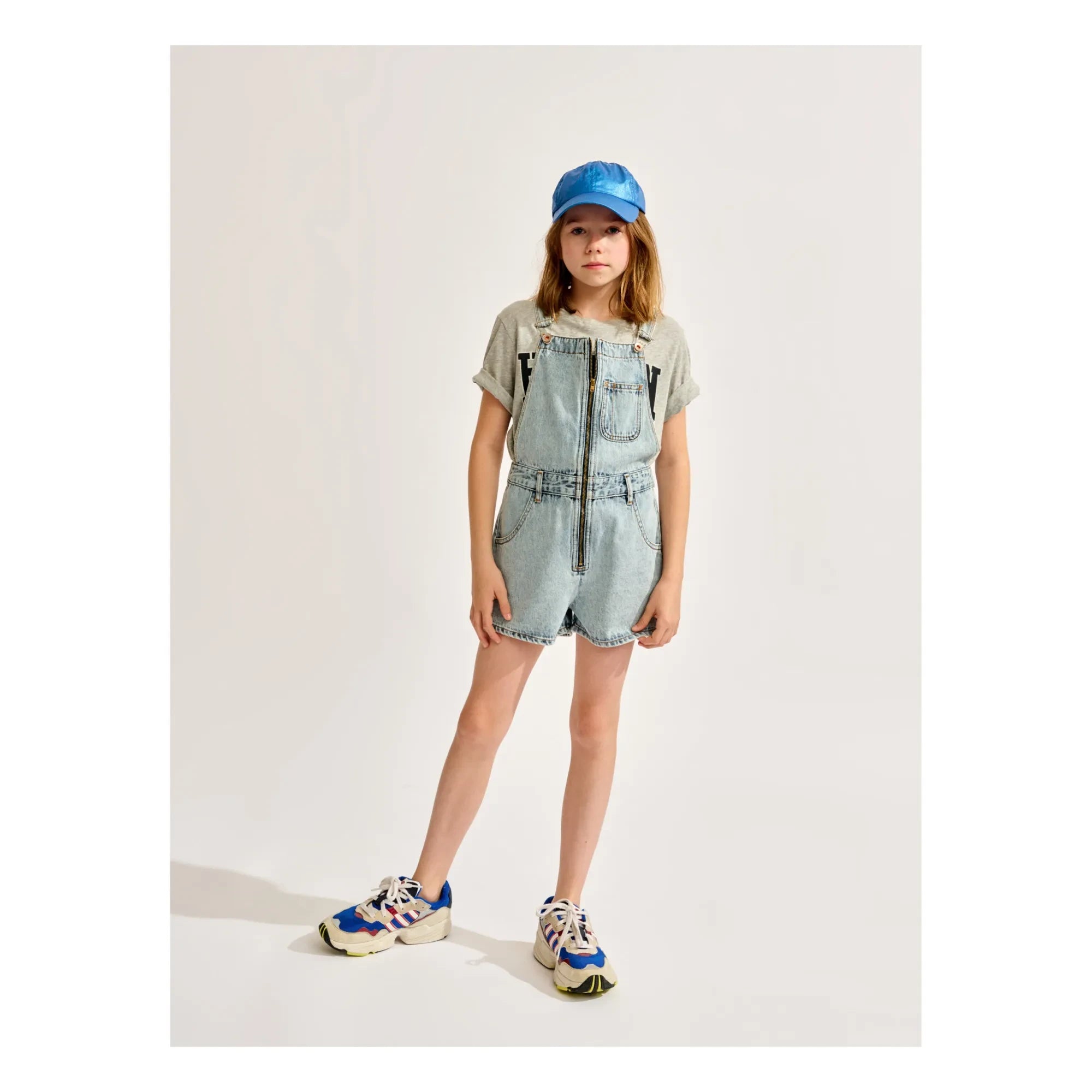 Bellerose - Yıkanmış denim salopet