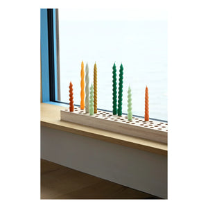 Hay - Spiral Mumlar - 6'lı Set | Sarı yeşil