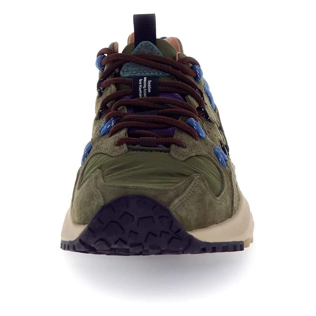Flower Mountain - Yamabushi Uni Süet ve Naylon Sneakers | Gri