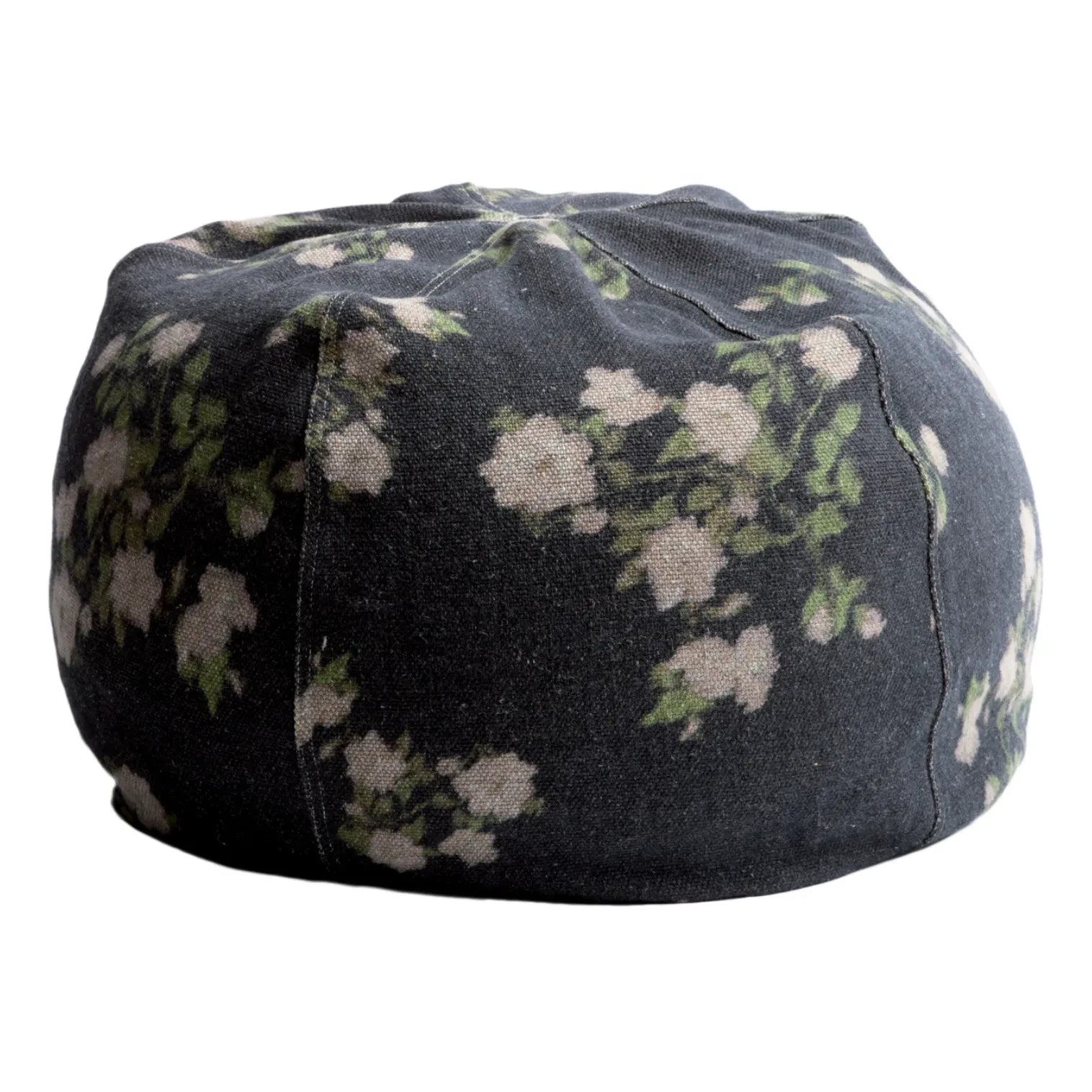 Maison de Vacances - Wabi Sabi Keten Bubble Puf | Siyah