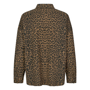 Lollys Laundry - Veida Leopar Overshirt | Kahverengi
