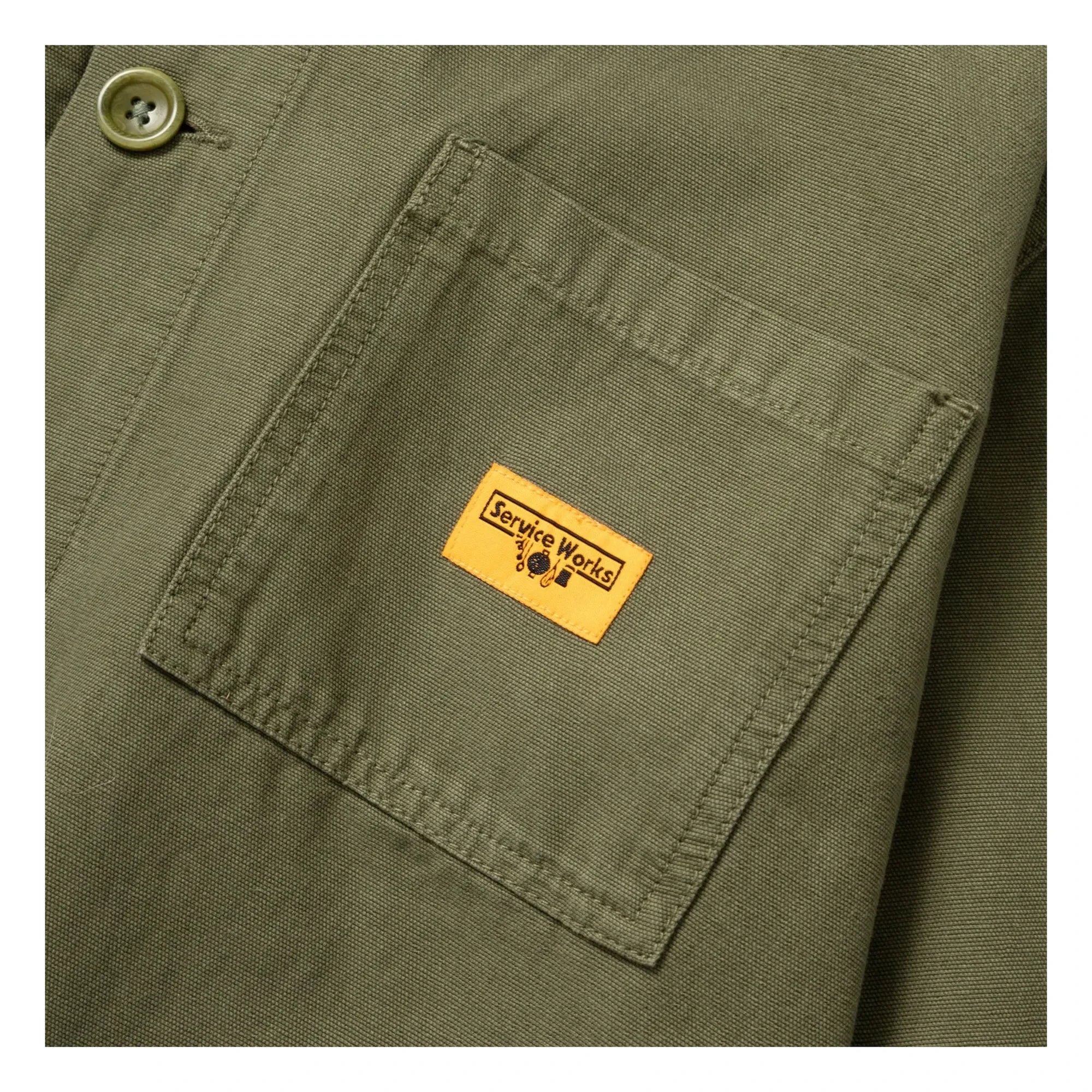 Service Works - Canvas Chore overshirt | Haki