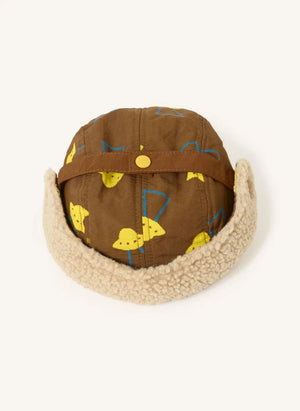 Bobo Choses - Sherpa Cap Soucoupes ألياف معاد تدويرها | بني