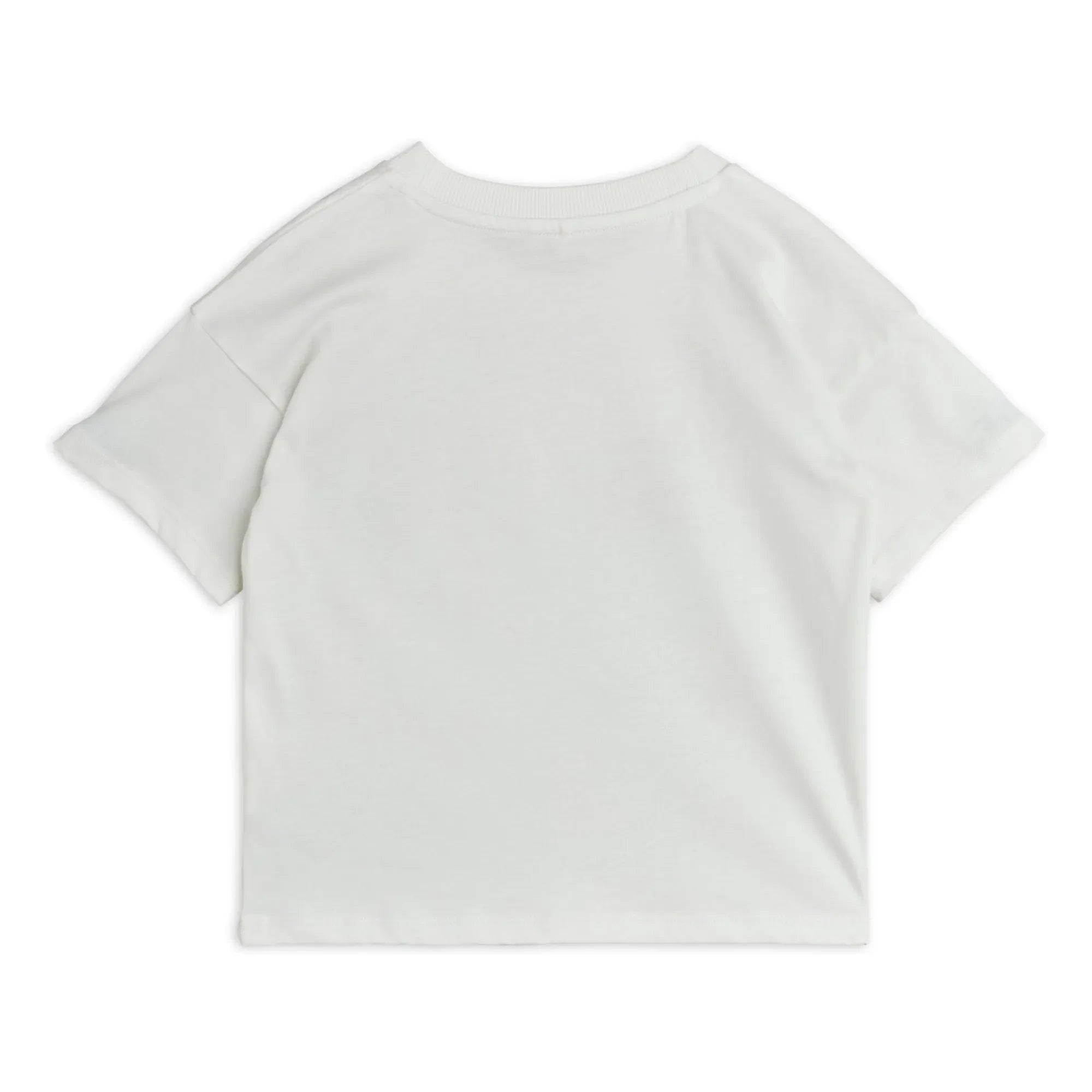 Mini Rodini - Siyam organik pamuk T-shirt | Beyaz