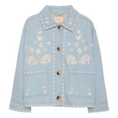 SISSEL EDELBO - Christer Denim Ceket | Mavi